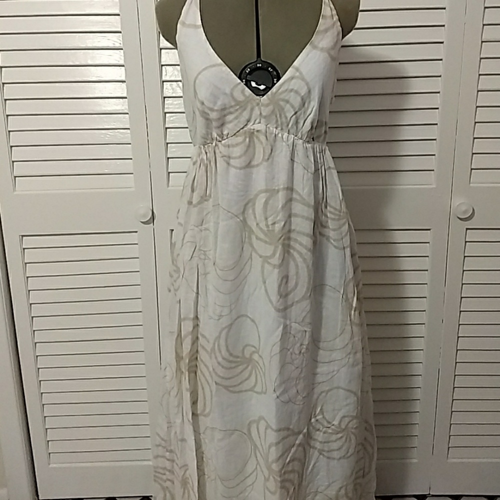 Halter maxi dress